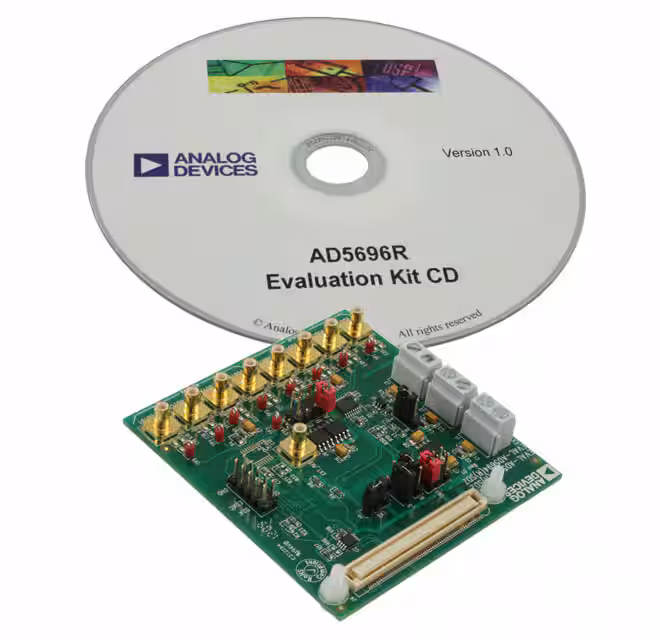 EVAL-AD5696RSDZ Analog Devices Inc.  Cartes d'évaluation - Convertisseurs numériques-analogiques (DAC)